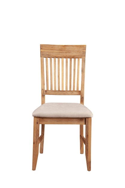 Aspen Set of 2 Side Chair, Antique Natural