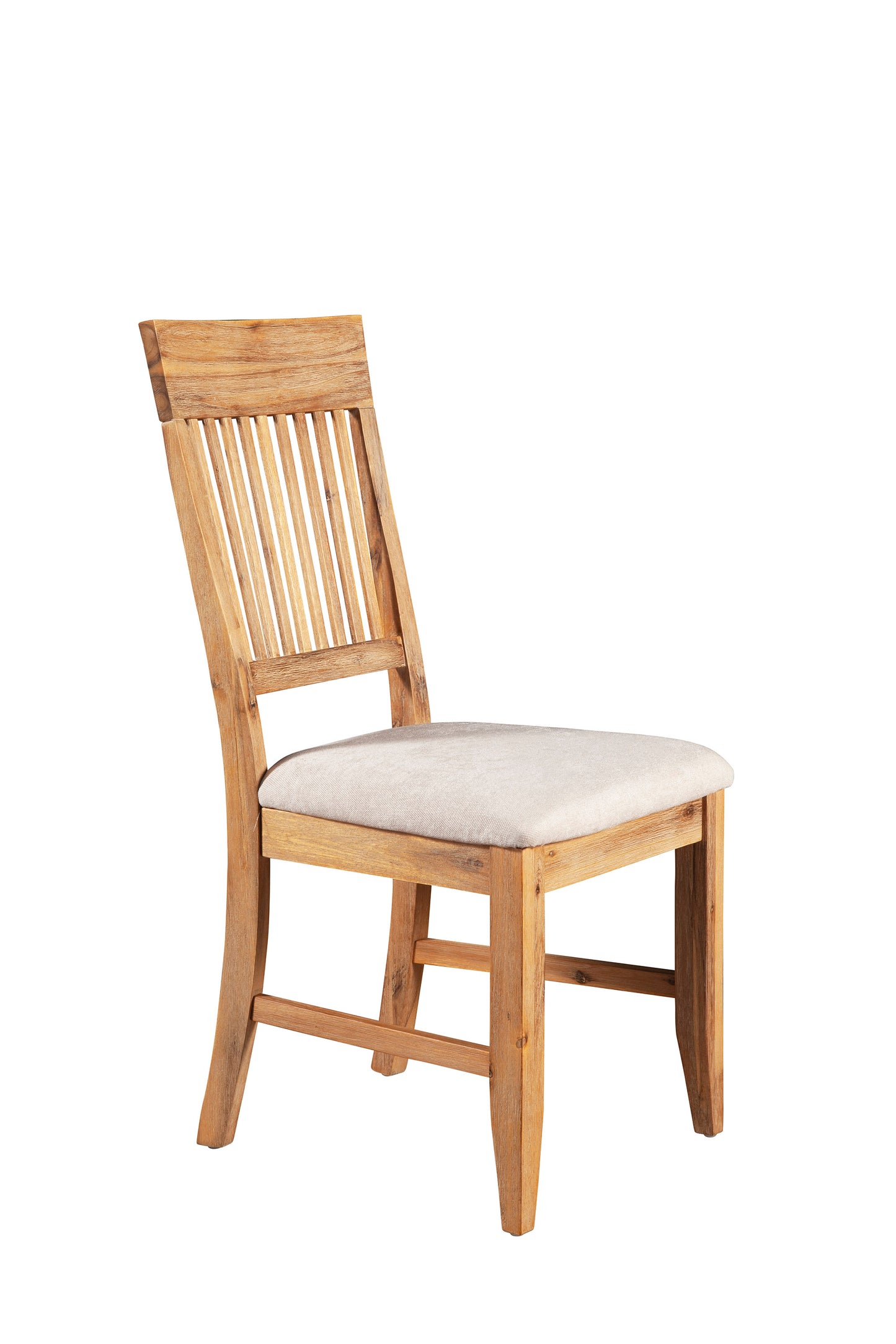 Aspen Set of 2 Side Chair, Antique Natural