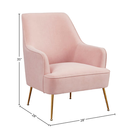 Rebecca Leisure Chair, Pink