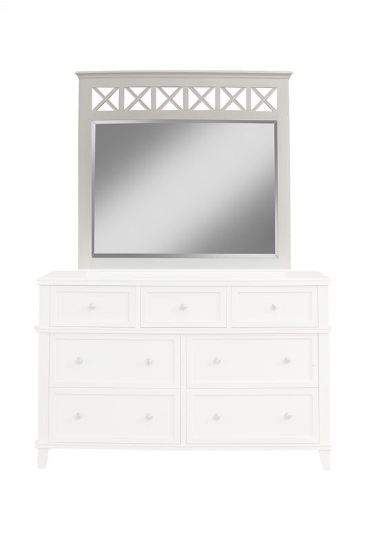 Potter Mirror, White