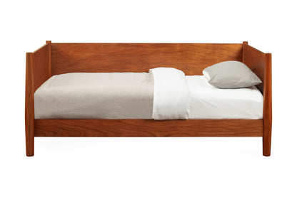 Flynn Mid Century Modern Twin Size Day Bed, Chestnut