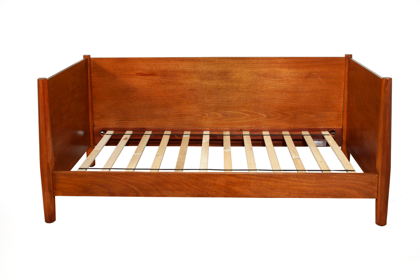 Flynn Mid Century Modern Twin Size Day Bed, Chestnut