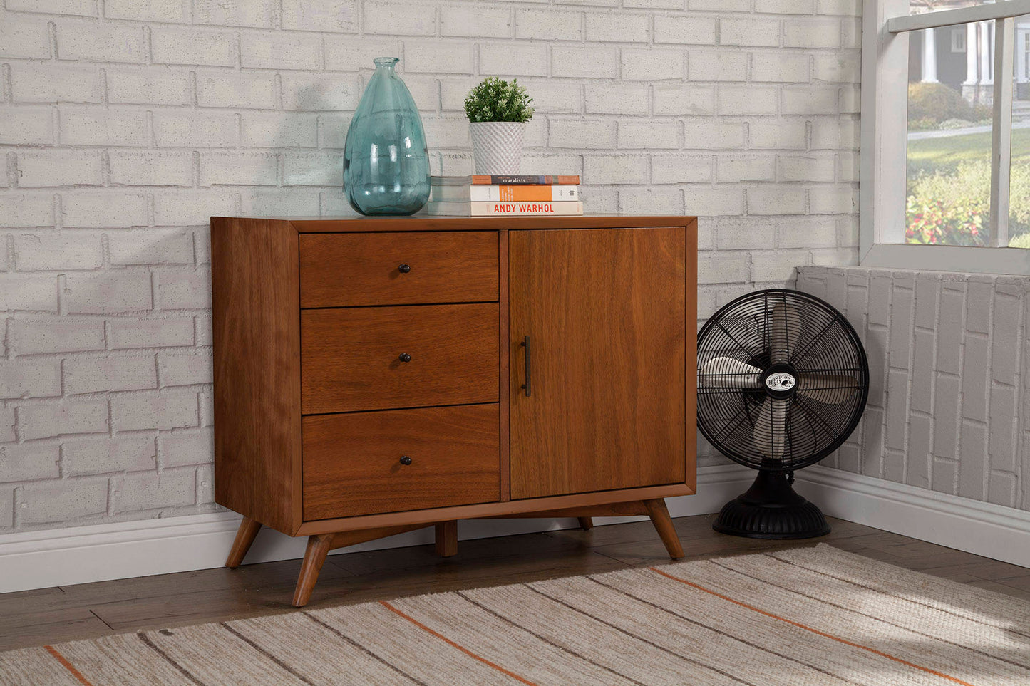 Flynn Accent Cabinet, Chestnut