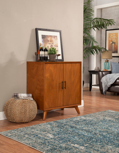 Flynn Small Bar Cabinet, Chestnut