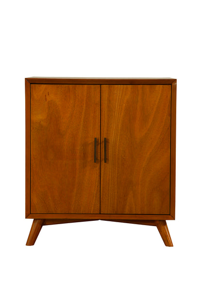 Flynn Small Bar Cabinet, Chestnut