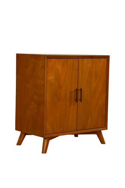 Flynn Small Bar Cabinet, Chestnut