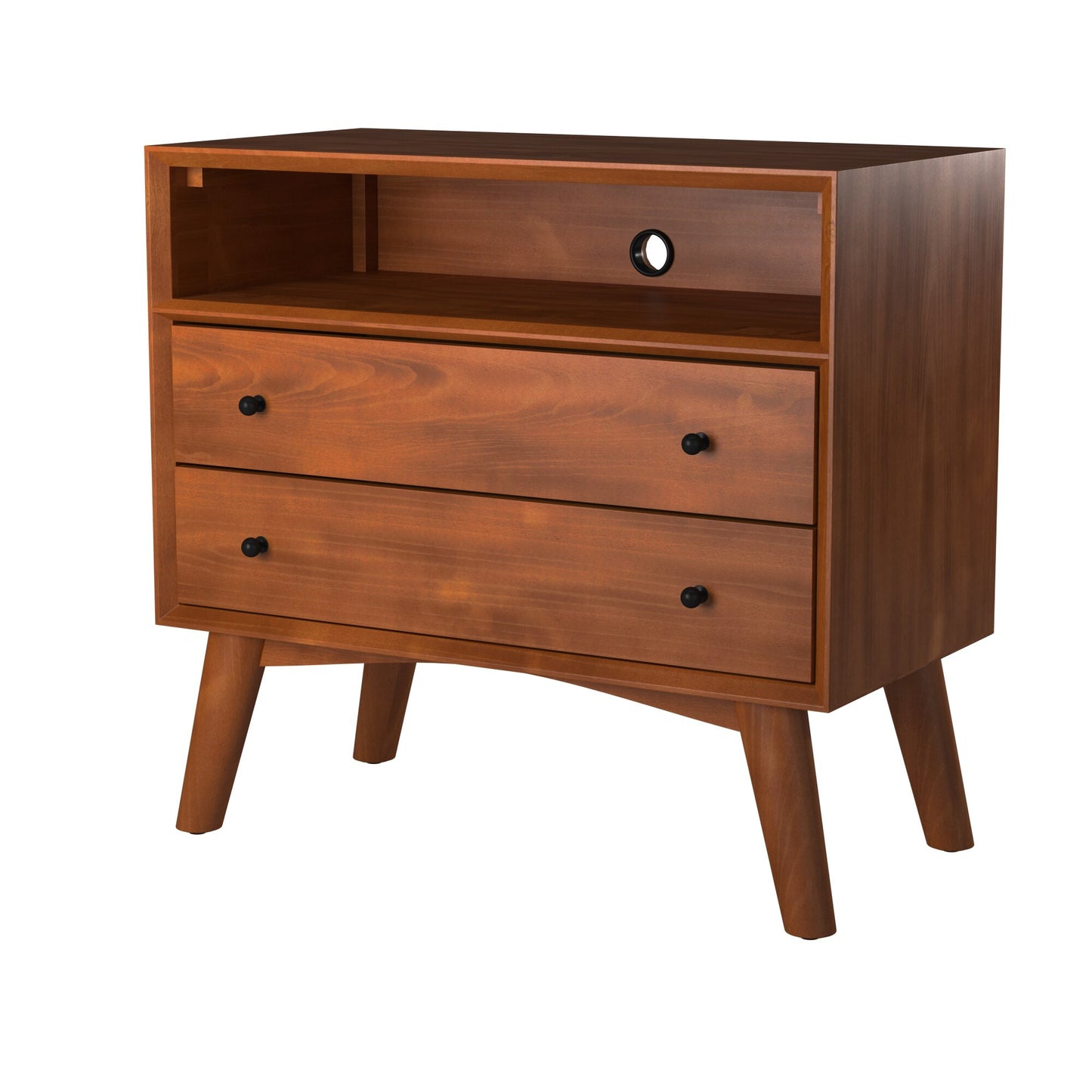 Flynn Large Nightstand, Chestnut