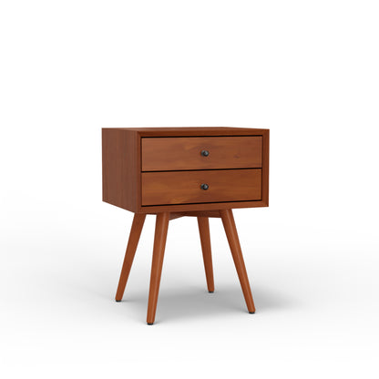 Flynn Small Nightstand, Chestnut