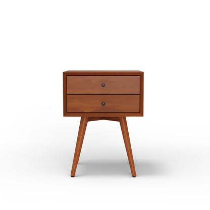Flynn Small Nightstand, Chestnut