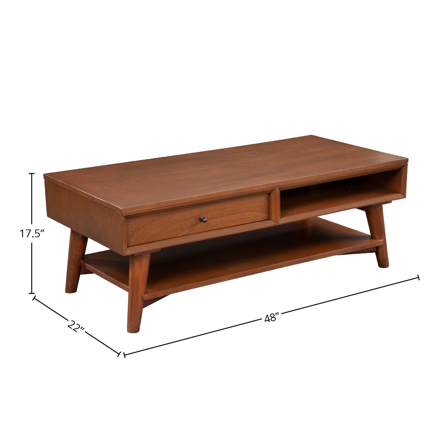Flynn Coffee Table, Chestnut