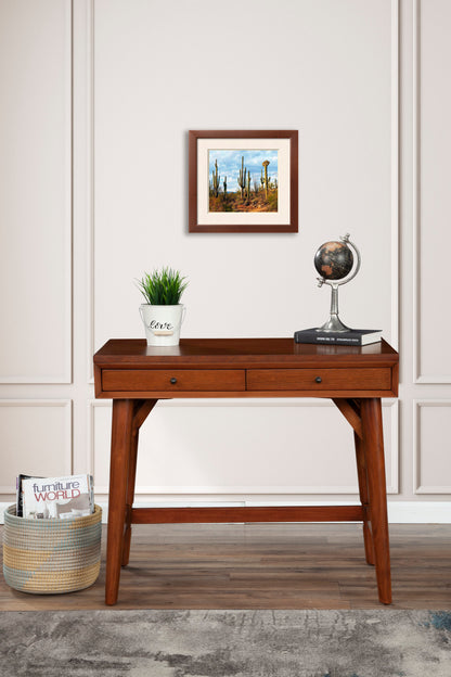 Flynn Mini Desk, Chestnut