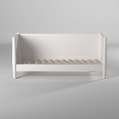 Flynn Mid Century Modern Twin Size Day Bed, White
