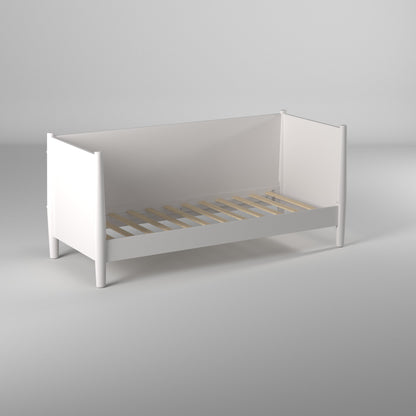 Flynn Mid Century Modern Twin Size Day Bed, White