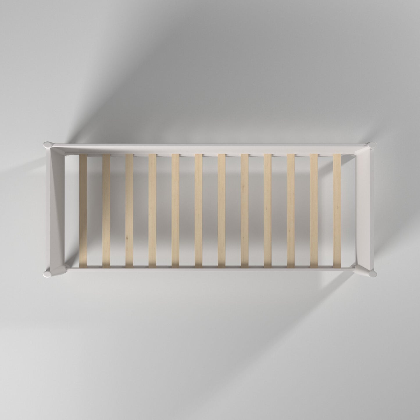 Flynn Mid Century Modern Twin Size Day Bed, White