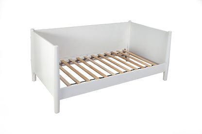 Flynn Mid Century Modern Twin Size Day Bed, White