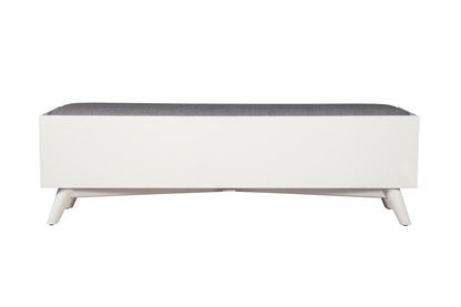 Flynn Bench, White