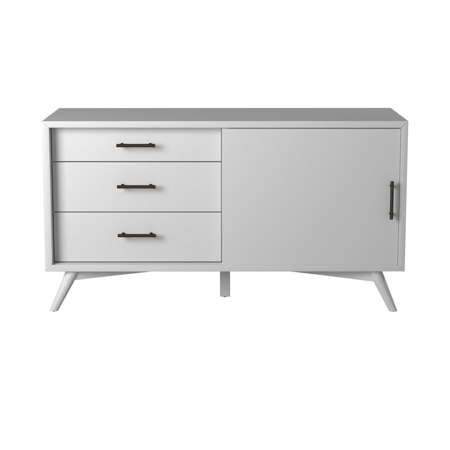 Flynn Small TV Console, White