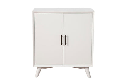 Flynn Small Bar Cabinet, White