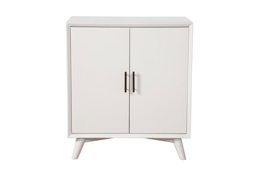 Flynn Small Bar Cabinet, White