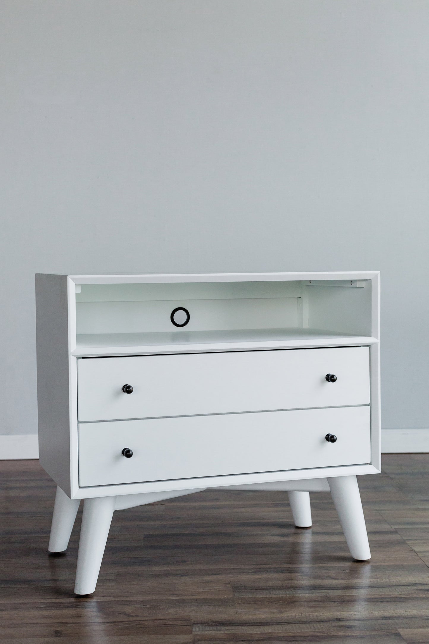 Flynn Large Nightstand, White