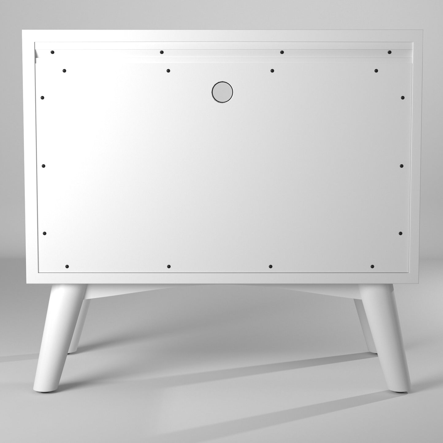 Flynn Large Nightstand, White