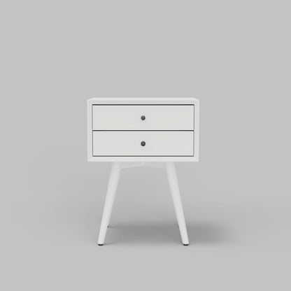 Flynn Small Nightstand, White