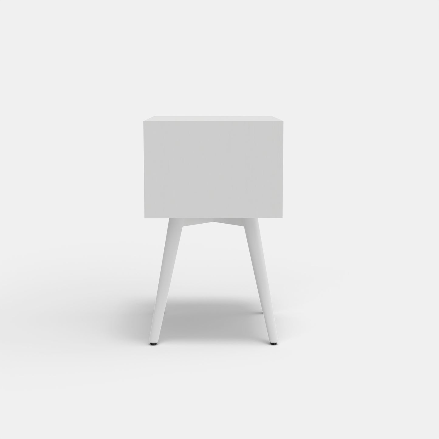 Flynn Small Nightstand, White