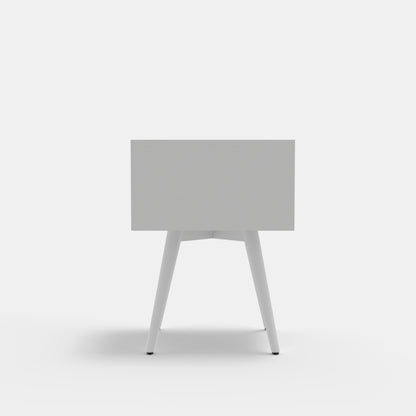 Flynn Small Nightstand, White