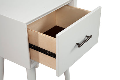 Flynn End Table, White