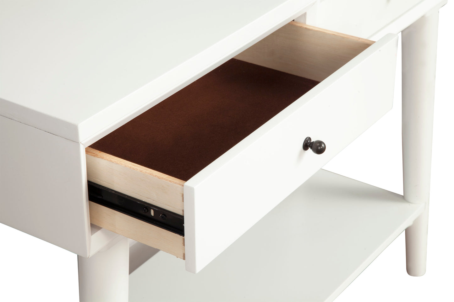 Flynn Console Table, White