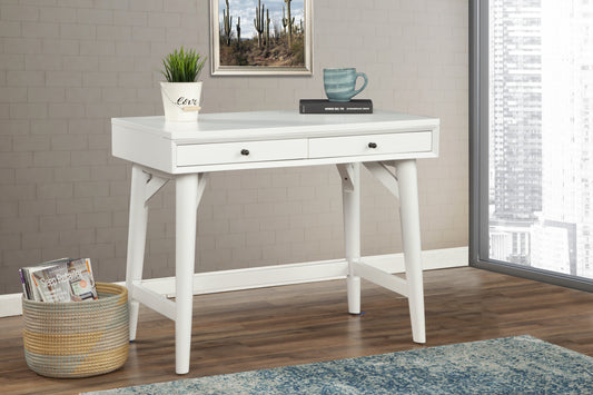 Flynn Mini Desk, White
