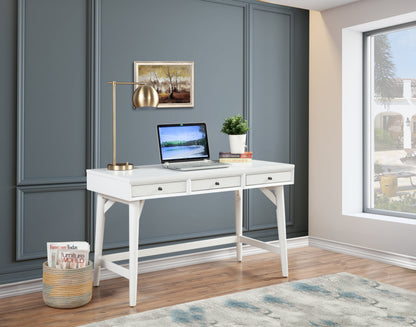 Flynn Large Desk, White