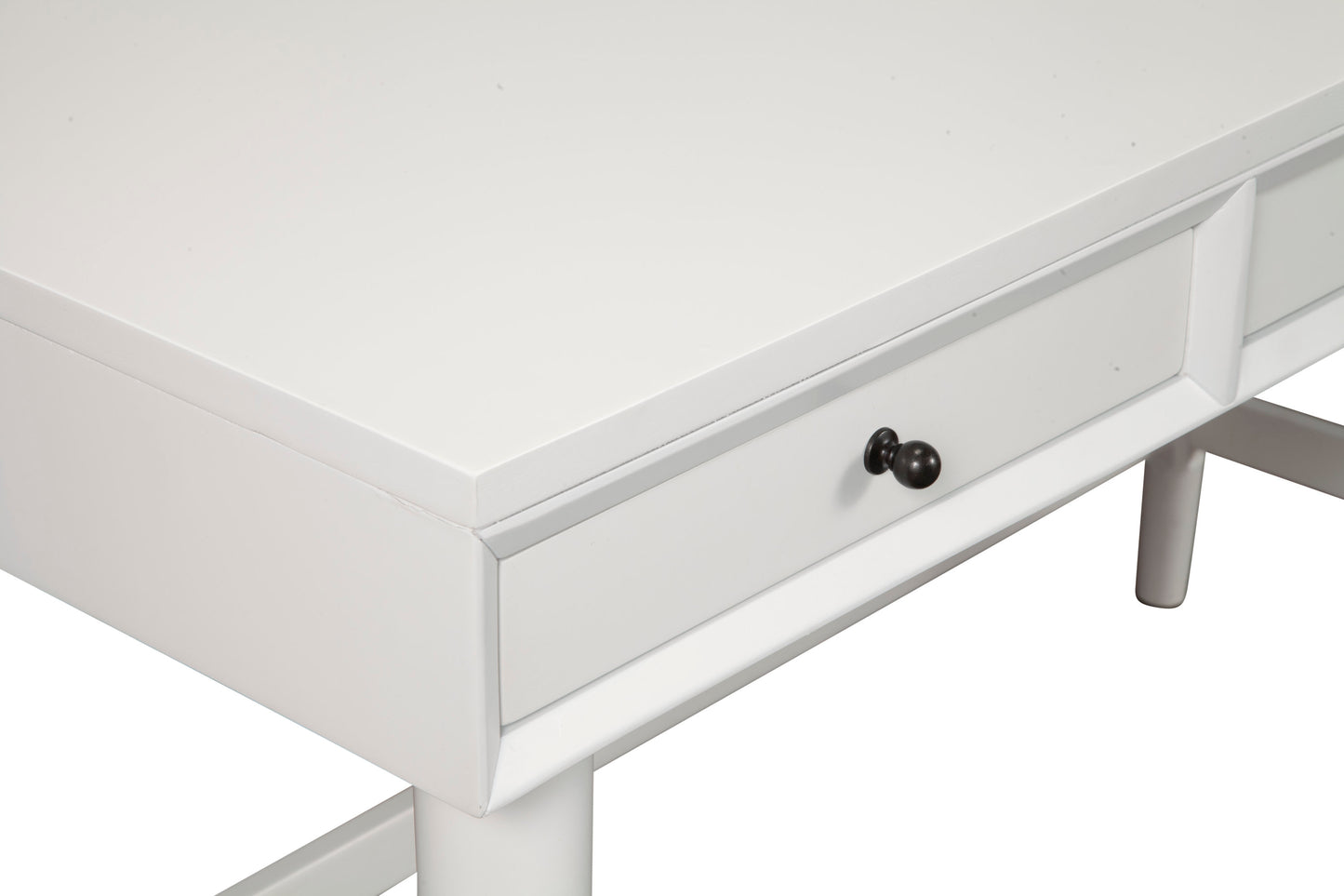 Flynn Large Desk, White