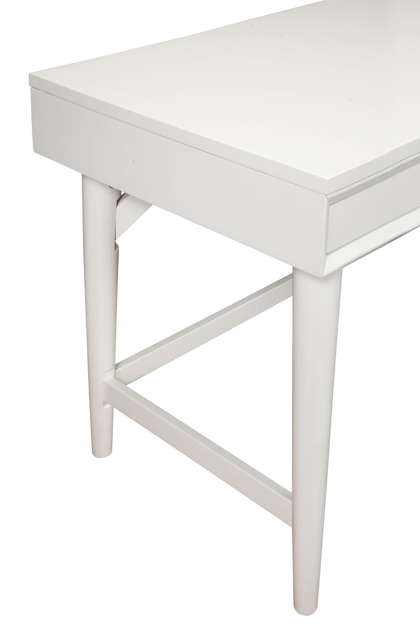 Flynn Large Desk, White