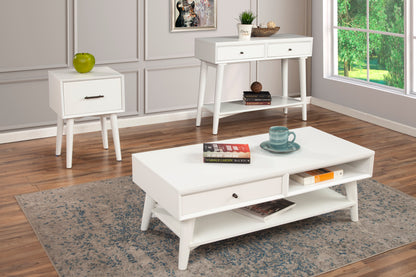 Flynn Coffee Table, White