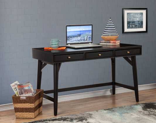 Flynn Large Desk, Black