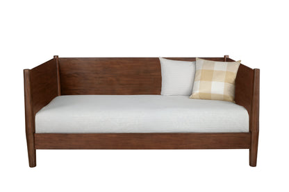 Flynn Mid Century Modern Twin Size Day Bed, Walnut