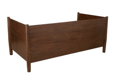 Flynn Mid Century Modern Twin Size Day Bed, Walnut