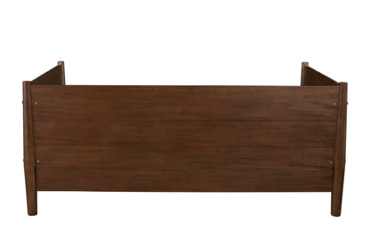 Flynn Mid Century Modern Twin Size Day Bed, Walnut