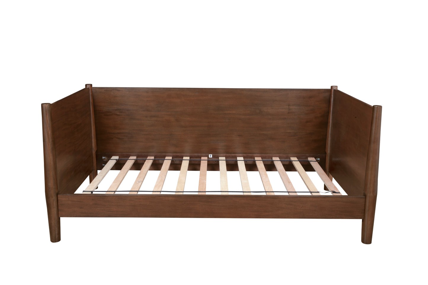 Flynn Mid Century Modern Twin Size Day Bed, Walnut