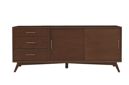 Flynn Large TV Console, Walnut