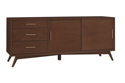 Flynn Large TV Console, Walnut