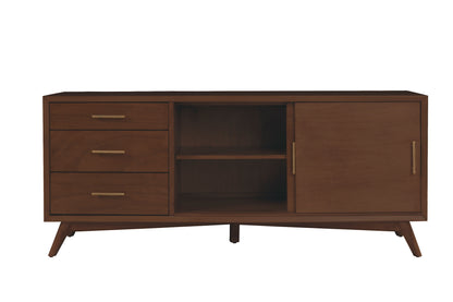 Flynn Large TV Console, Walnut