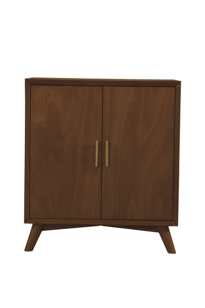 Flynn Small Bar Cabinet, Walnut