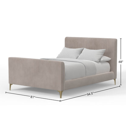 Zaldy California King Platform Bed