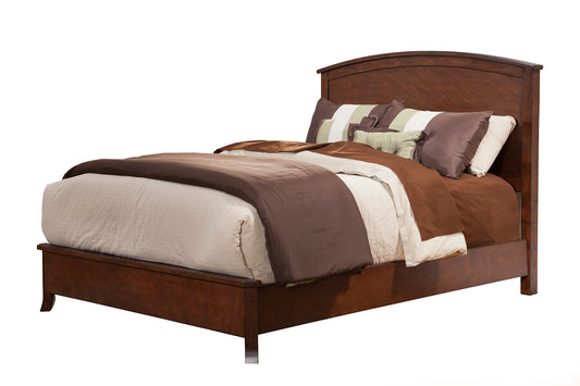 Baker Standard King Panel Bed, Mahogany