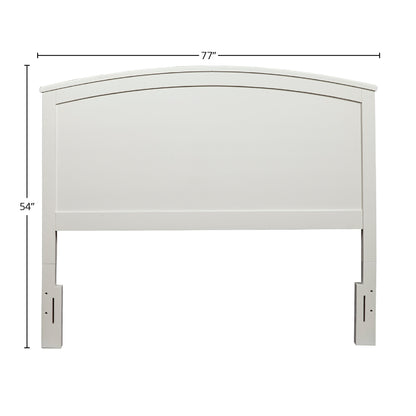 Baker California King Headboard Only, White