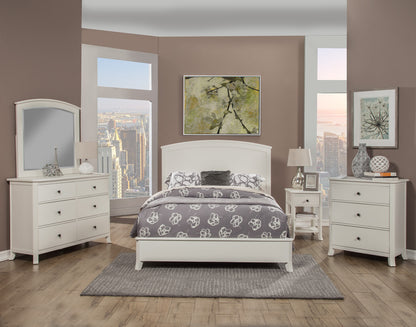 Baker California King Headboard Only, White