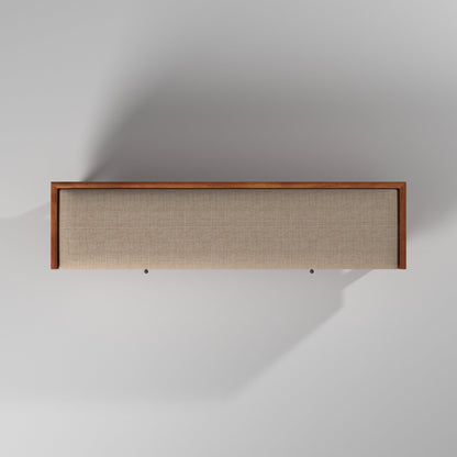 Flynn Bench, Chestnut/White