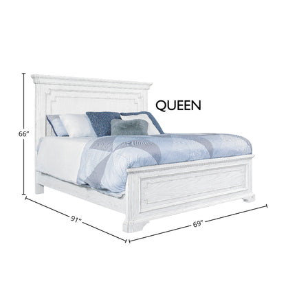 Clara Queen Panel Bed